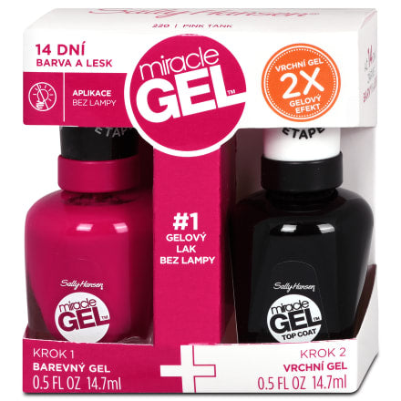 Sally Hansen nail polish Miracle gel duopack 220, 29.4 ml