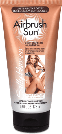 Sally Hansen self-tanning cream light, 175 ml