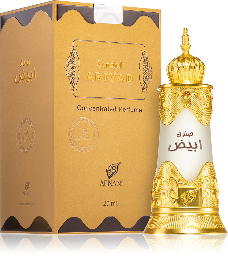 Afnan Sandal Abiyad Concentrated Perfume 20 ml