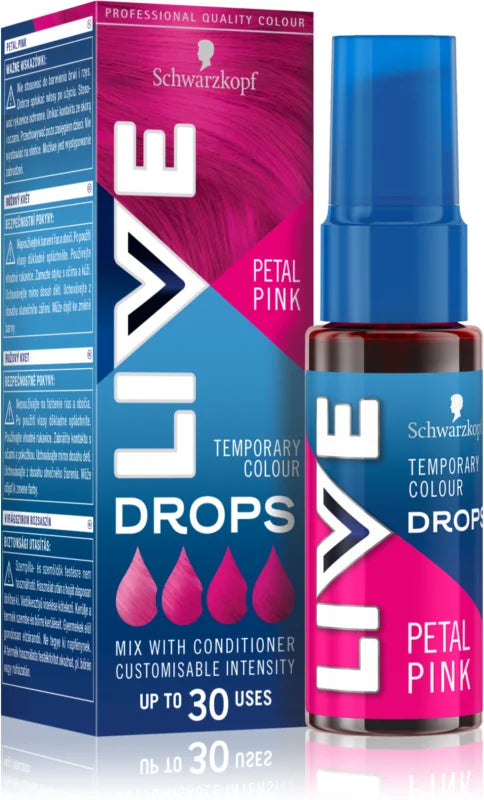 Schwarzkopf LIVE Drops Temporary Hair Color 30 ml