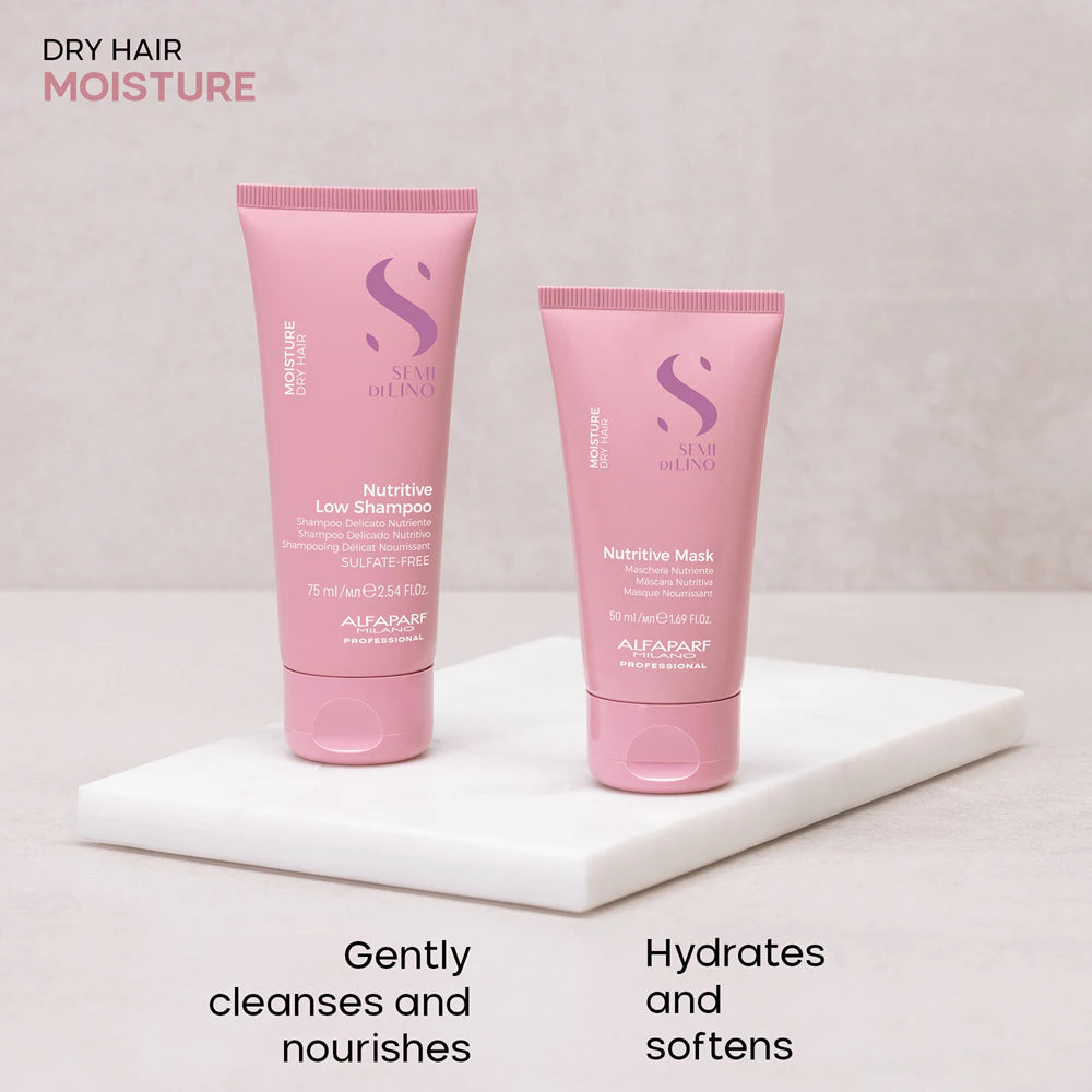 Alfaparf Milano Semi di Lino Moisture Minisize Kit