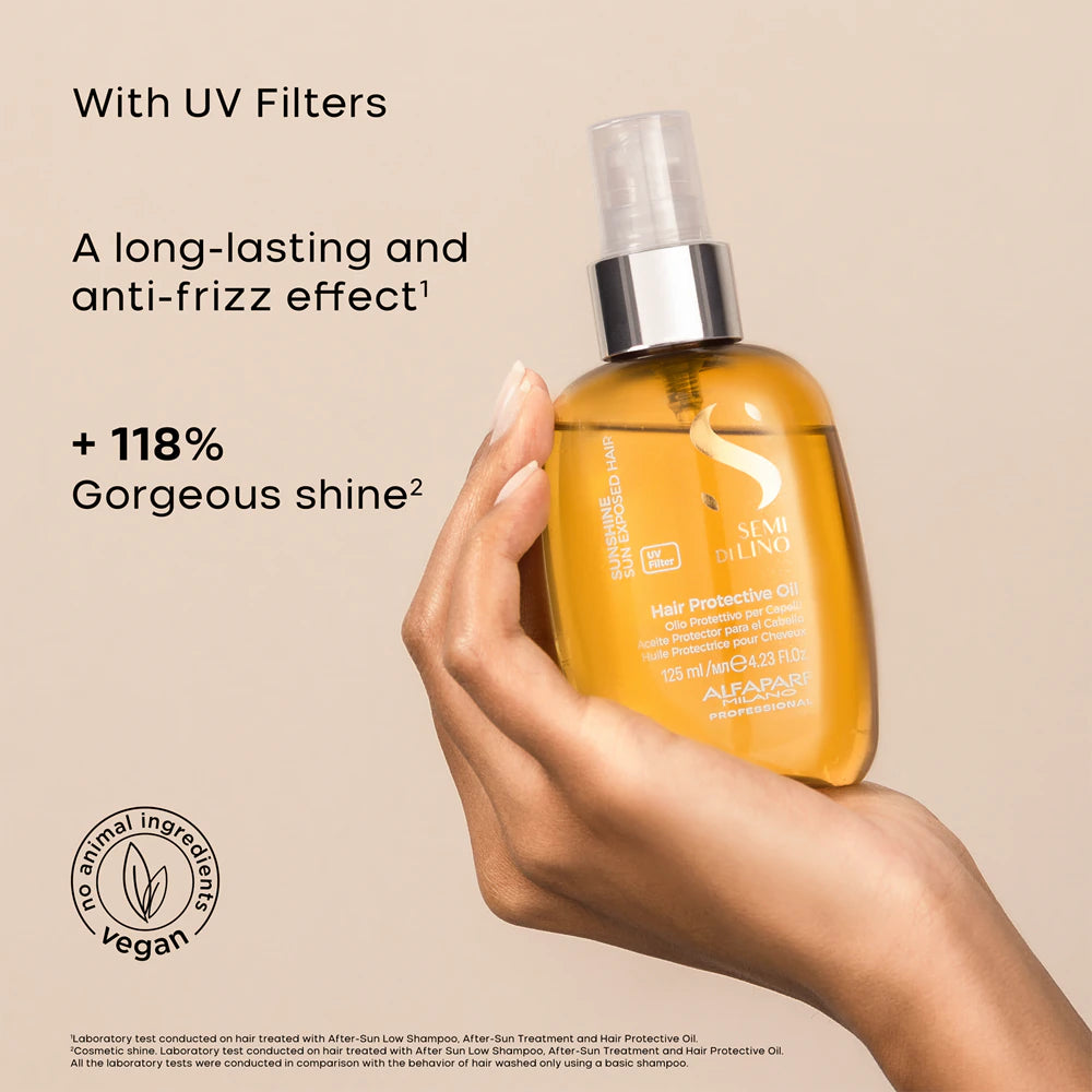 Alfaparf Milano Semi di Lino Sunshine Protective oil for sun-stressed hair 125 ml