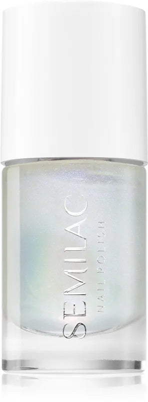 Semilac Color & Top nail polish shade Pink Glow 7 ml