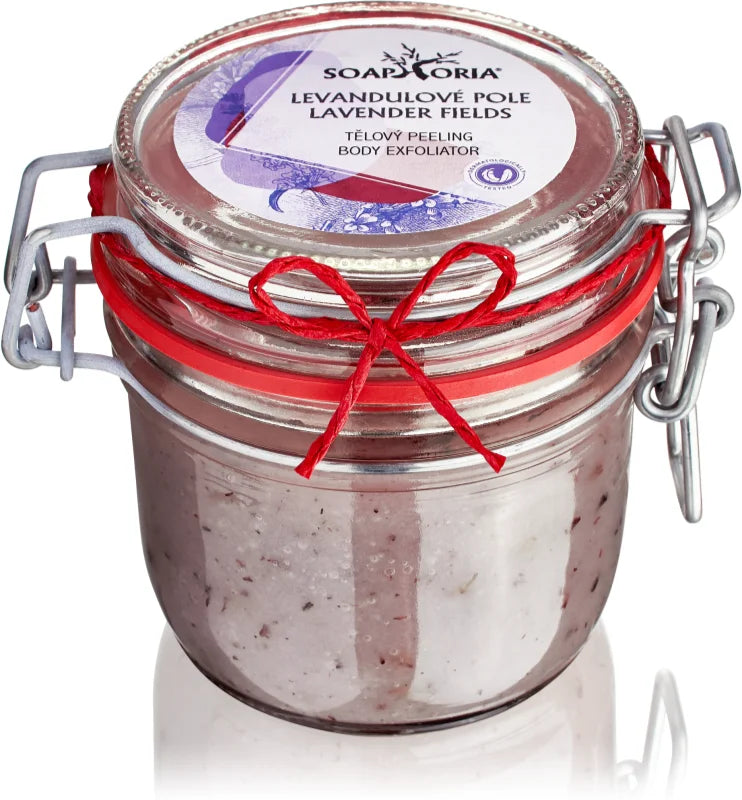 Soaphoria Lavender Fields body exfoliator 255 ml