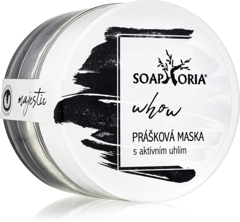 Soaphoria Organic cleansing mask with activated carbon powder 50 ml