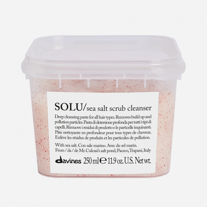 Davines Essential Haircare SOLU sea salt scrub cleanser 250ml
