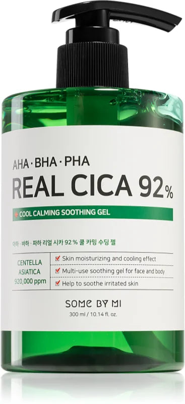 Some By Mi AHA∙BHA∙PHA Real Cica 92% Cool soothing gel 300 ml