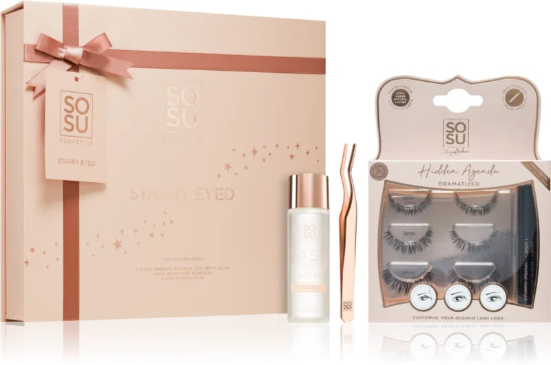 SOSU Cosmetics Starry Eyed eyelashes gift set