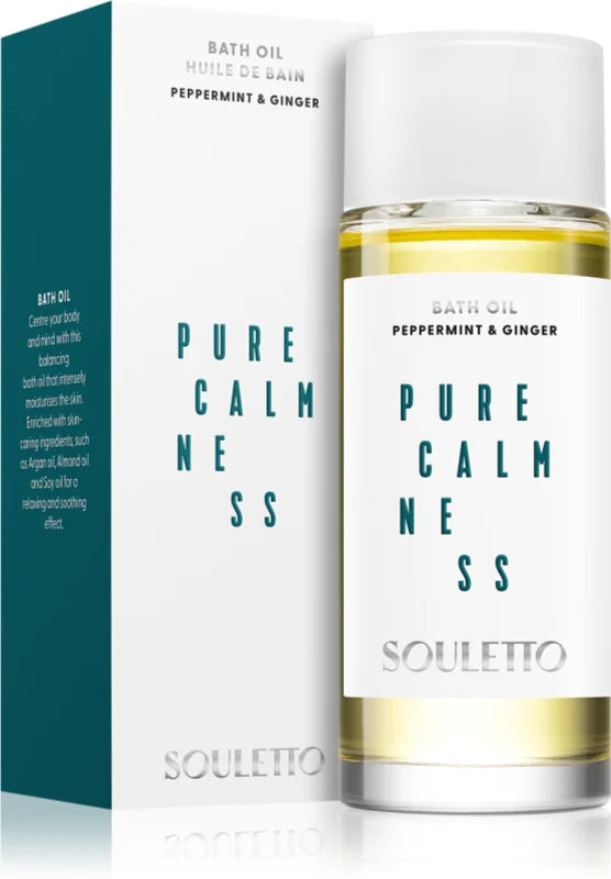 Souletto Peppermint & Ginger Bath Oil 100 ml