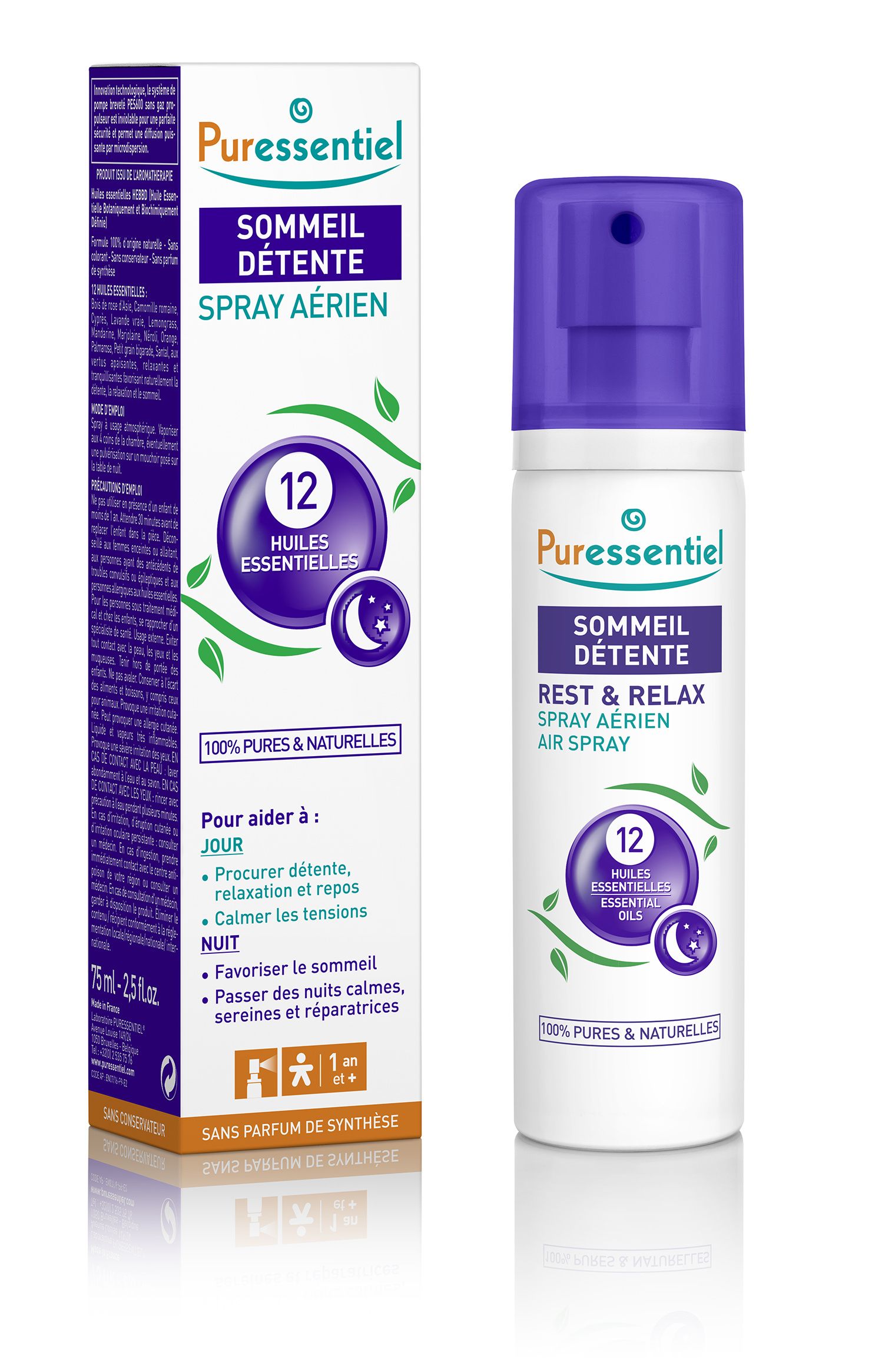 PURESSENTIEL Relaxing spray 75 ml