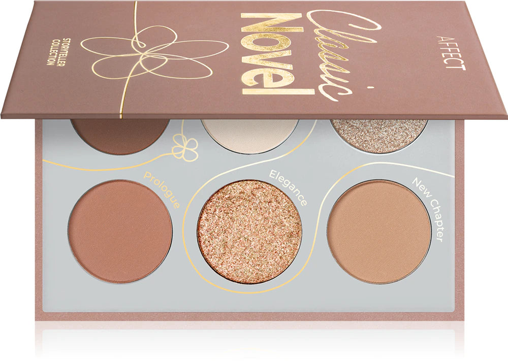 Affect Storyteller Collection Classic Novel eyeshadow palette 6× 2 g