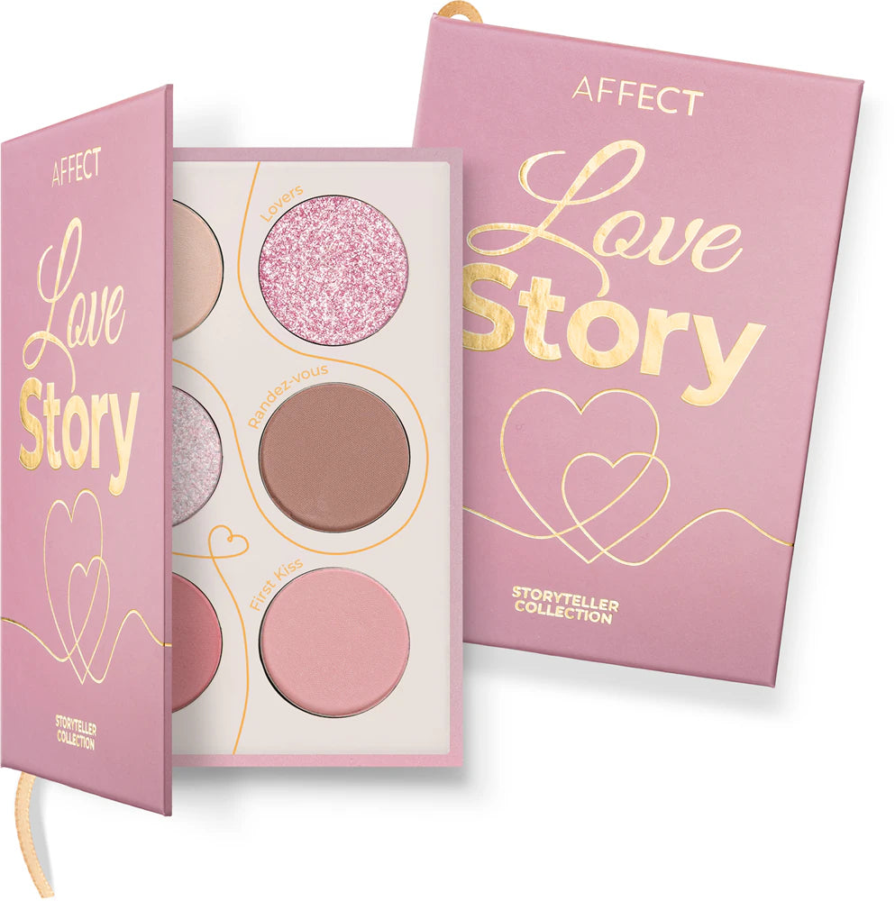 Affect Storyteller Collection Love Story eyeshadow palette 6× 2 g
