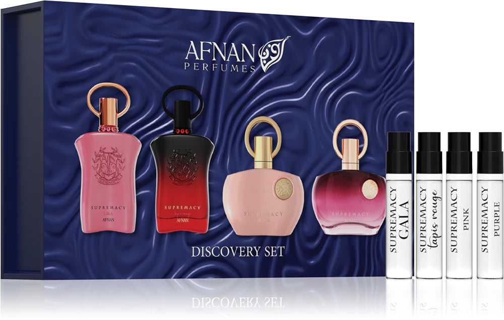 Afnan Perfumes Supremacy Femme Discovery Set 4× 2 ml