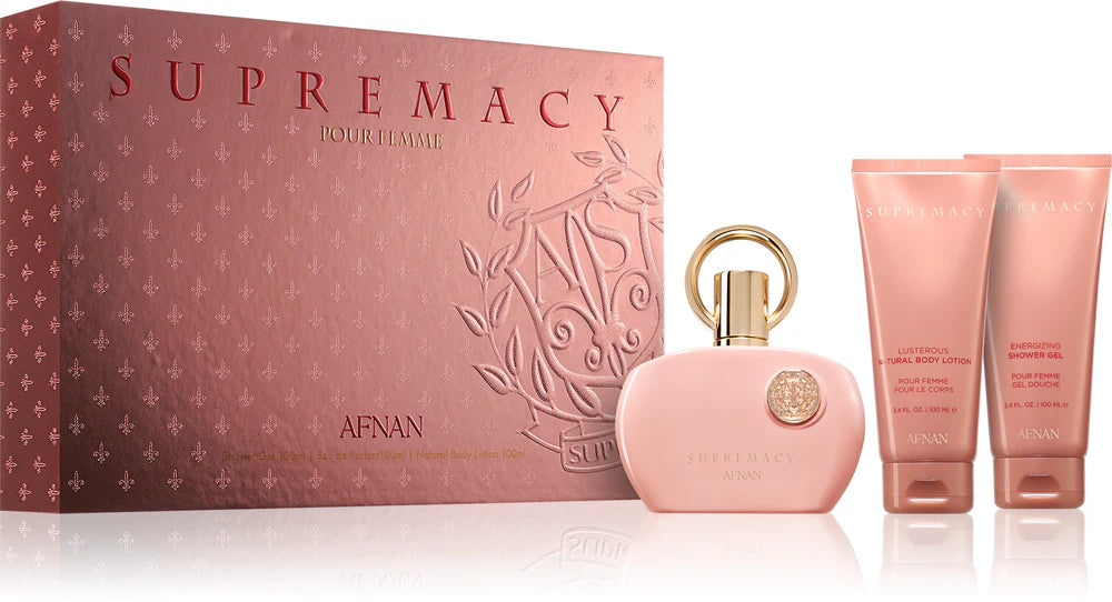 Afnan Supremacy Pour Femme Pink Gift set
