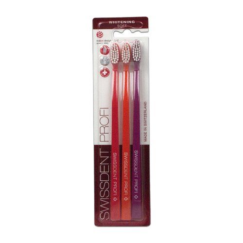 Swissdent PROFI Whitening Soft toothbrush 3 pcs