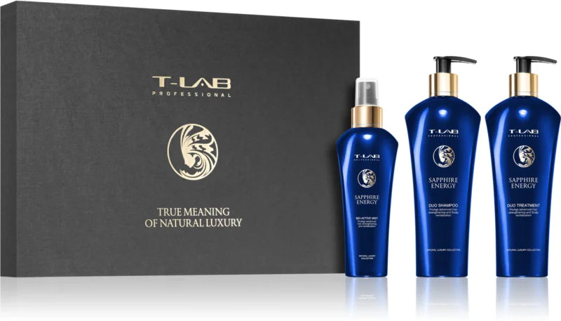 T-LAB Professional Sapphire Energy Hair Care gift set