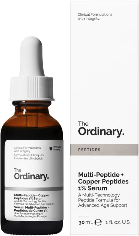 The Ordinary Multi-Peptide + Copper Peptides 1% anti-wrinkle serum 30 ml