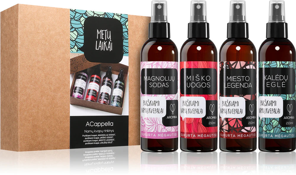 ACappella The Seasons Air Freshener Gift set 4x200 ml