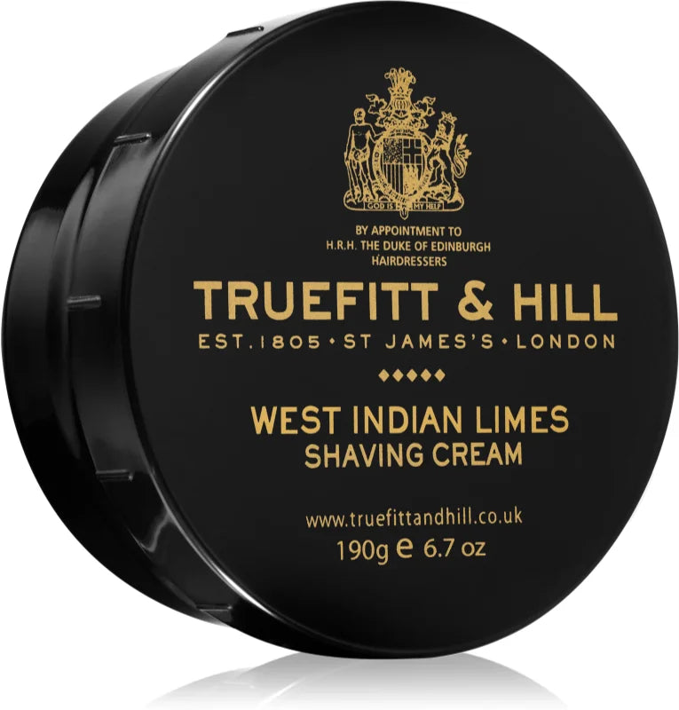 Truefitt & Hill West Indian Limes shaving cream 190 g