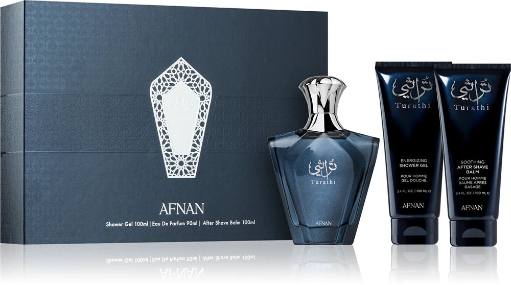 Afnan Turathi Homme Blue Gift set