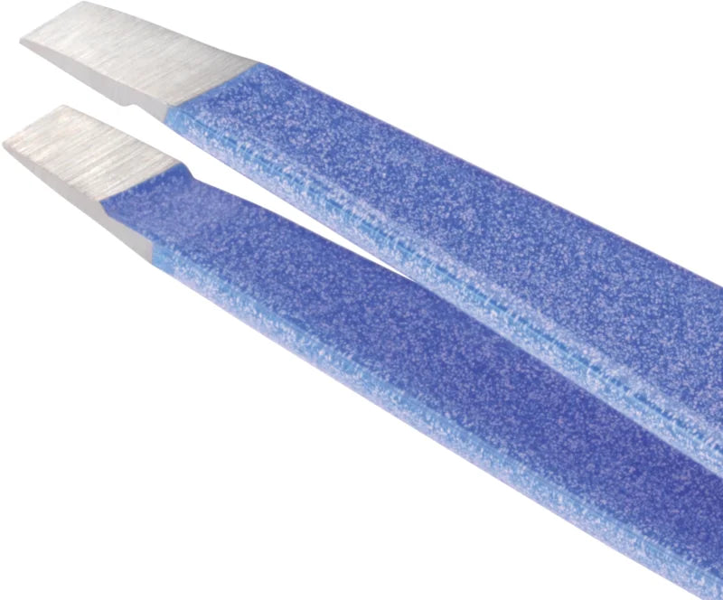 Tweezerman Mini Slant tweezers with travel case Granite Sky 1 pc