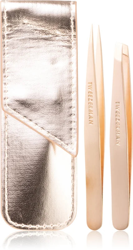 Tweezerman Professional travel set Rose Gold