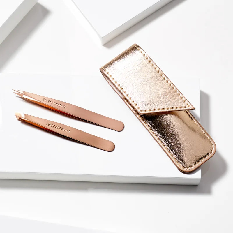Tweezerman Professional travel set Rose Gold