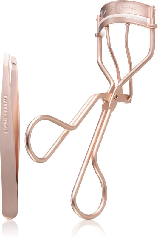 Tweezerman Studio Collection Rose Gold gift set (for eyelashes and eyebrows)