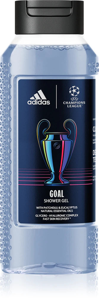 Adidas UEFA Champions League Goal shower gel for men 400 ml