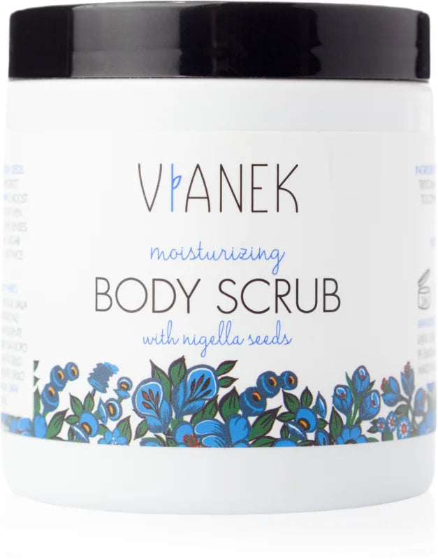 Vianek Moisturizing body scrub with nigella seeds 250 ml
