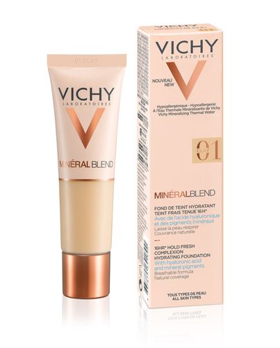 Vichy MinéralBlend Shade 01 Clay Moisturizing Makeup 30 ml