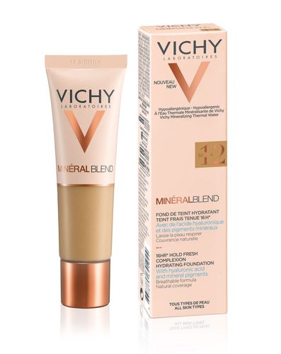 Vichy MinéralBlend Shade 12 Sienna Moisturizing Makeup 30 ml