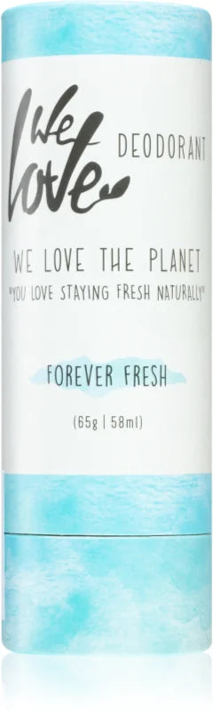We Love The Planet You Love Staying Fresh Naturally Forever Fresh solid natural deodorant 65g
