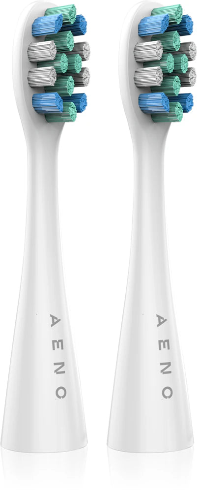 Aeno White Replacement toothbrush heads for DB7/DB8 2 pcs