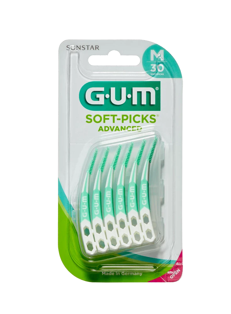 GUM Soft-Picks Advanced REGULAR massaging interdental brushes, 30 pcs