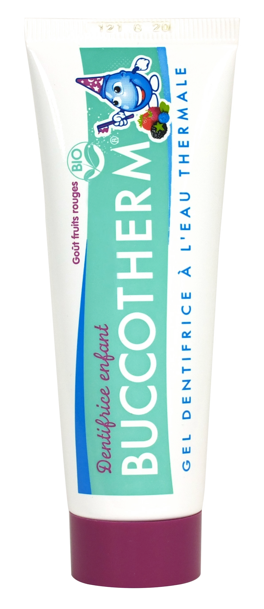 Buccotherm BIO kid's toothpaste fluoride free, forest fruit, 50 ml