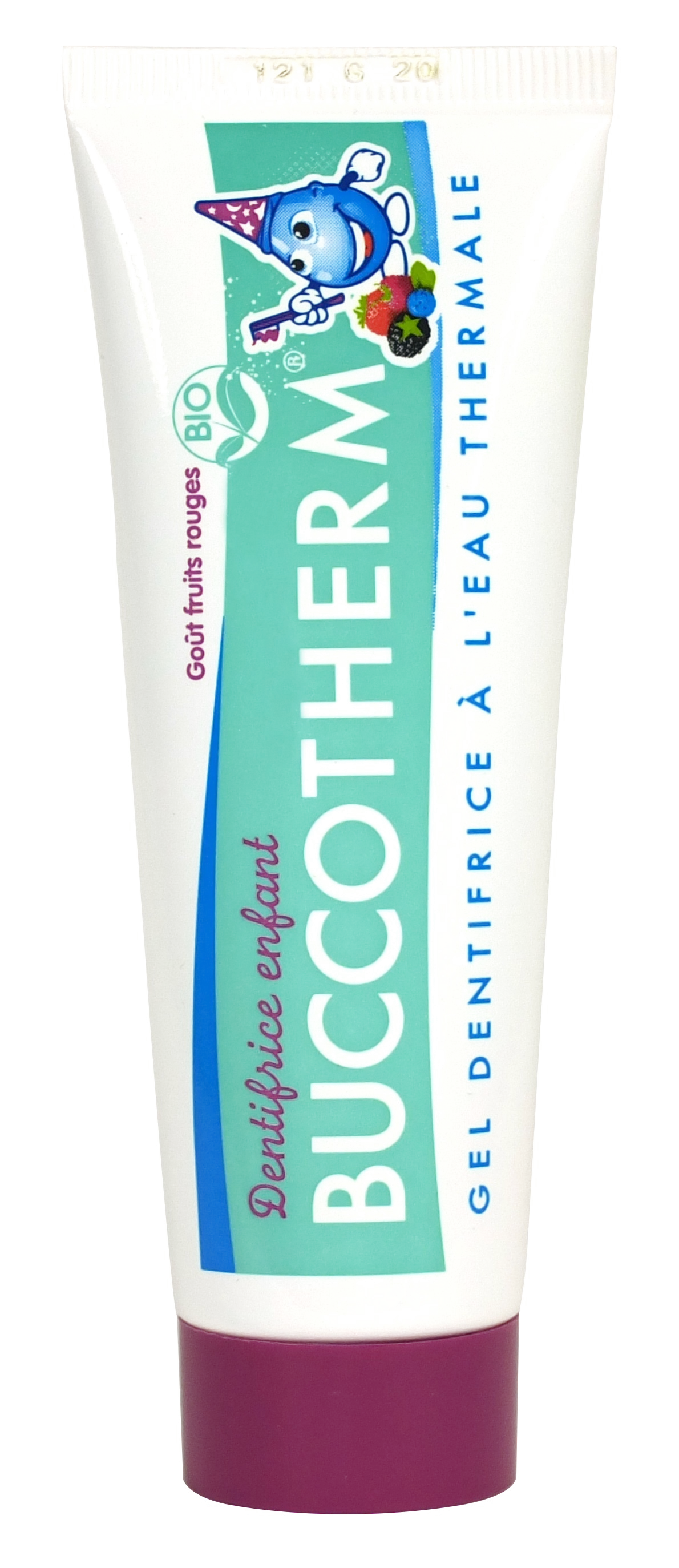 Buccotherm BIO kid's toothpaste fluoride free, forest fruit, 50 ml