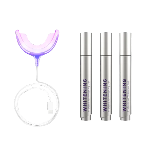 Smilepen Whitening Kit - teeth whitening kit with LED accelerator (3x gel)