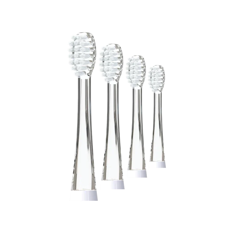 Bob and Bobek replacement toothbrush head, 18+ months, 4 pcs
