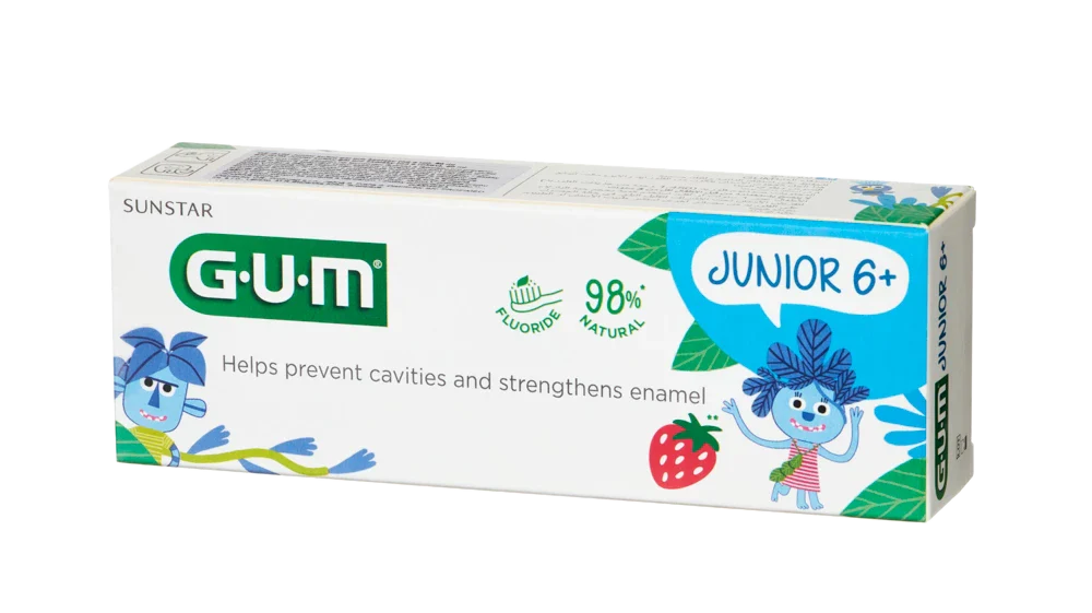 GUM Junior dental gel Jungle Buddies (6-12 years), 50 ml