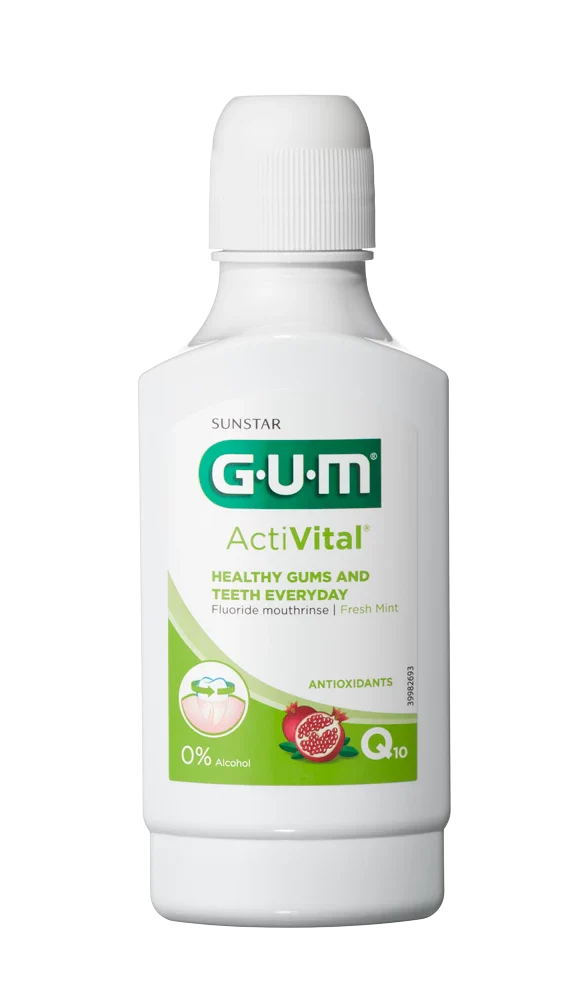 GUM ActiVital mouthwash with Q10, 300 ml