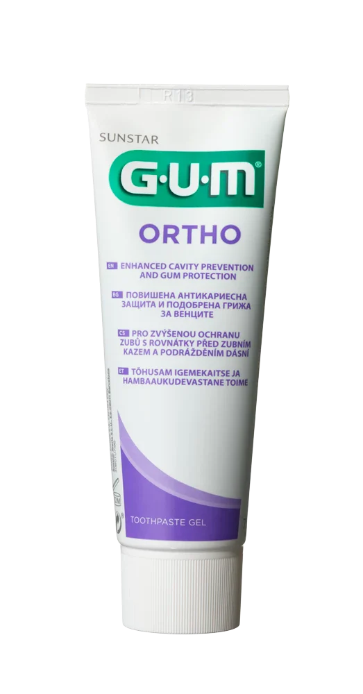 GUM Ortho dental gel for teeth with braces CPC 0.05%, 75 ml