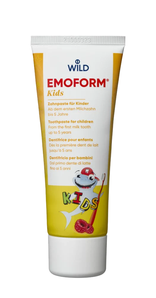 EMOFORM Actifluor KIDS toothpaste for kids 0-5 years, 75 ml