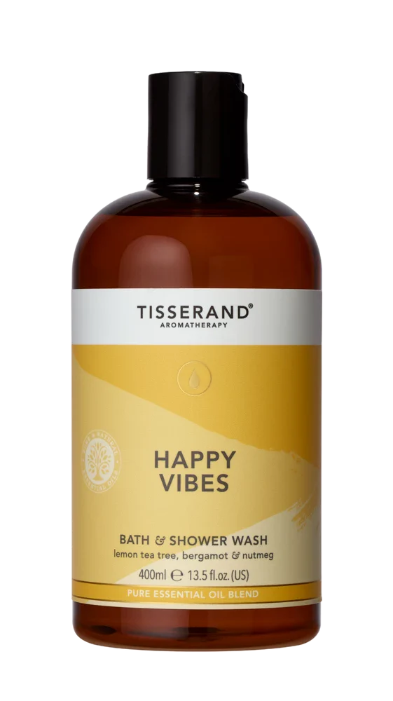 Tisserand Happy Vibes bath and shower gel, 400 ml