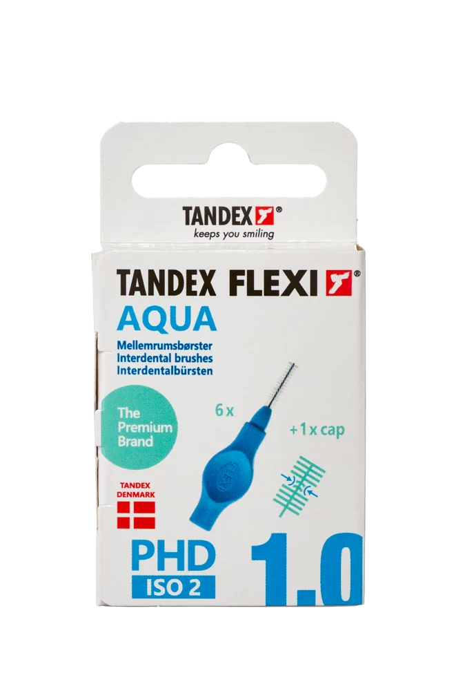Tandex Flexi interdental brushes blue 1.0 mm, 6 pcs