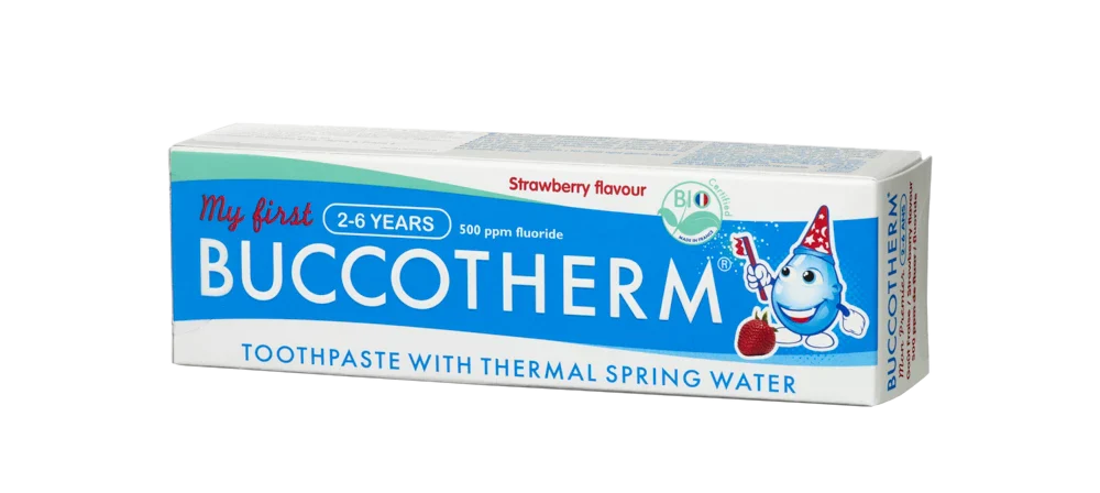 Buccotherm BIO gel toothpaste for kids from 2 to 6 years, strawberry, 50 ml