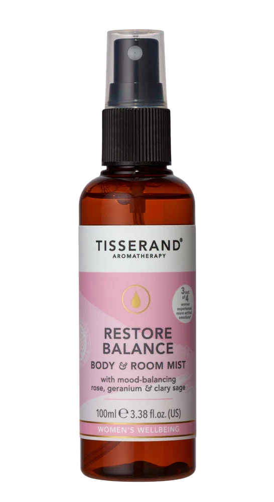 Tisserand Restore Balance body and room mist, 100 ml