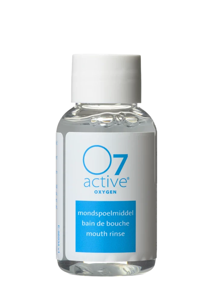O7 Active mouthwash travel pack, 3 x 30 ml