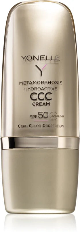 Yonelle Metamorphosis toning moisturizing cream SPF 50 shade 02 Sun Touch 30 ml