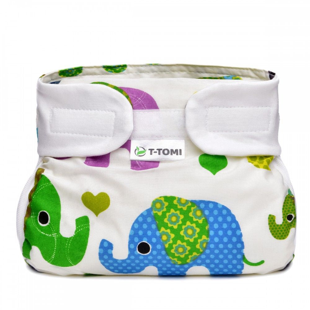 T-tomi Orthopedic abduction panties 3-6 kg 1 pc green elephants